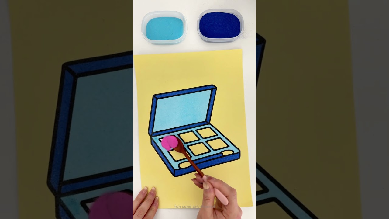 Palette Sand Painting 