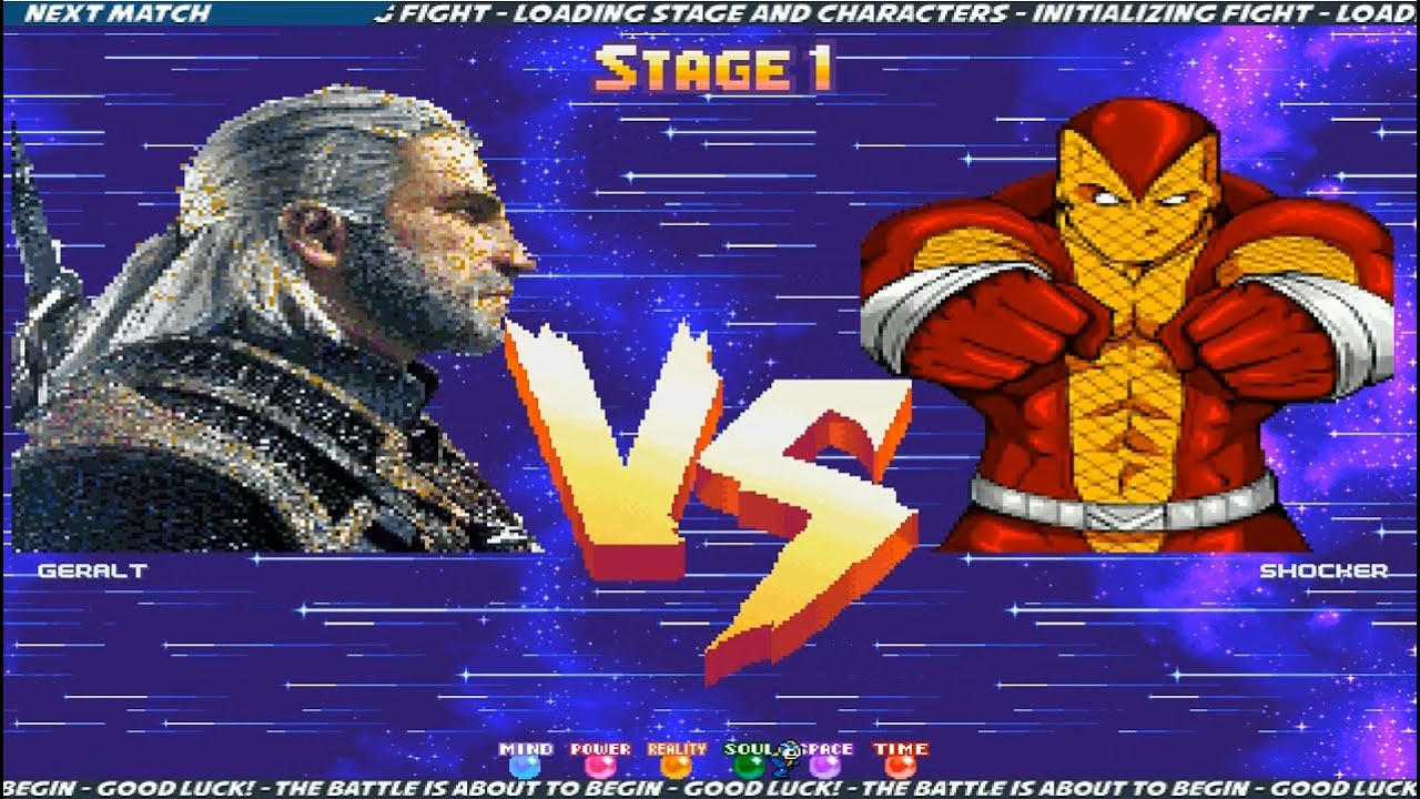 Geralt VS Shocker | MUGEN | Fight - YouTube
