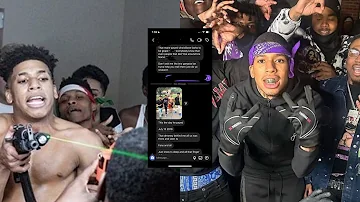 NLE Choppa Old Homie Exposes Him For Paying To Join The Grape Street Crips For Protection !