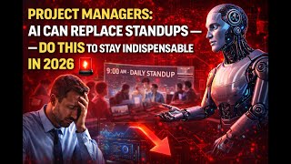 Project Managers: AI Can Replace Standups — Do This to Stay Indispensable in 2026 🚨