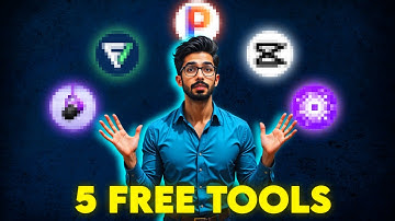 🔥 5 Free Tools Every Content Creator MUST Know! (Apps & Websites)