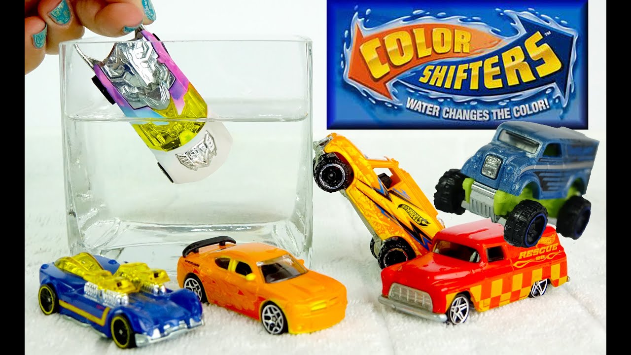 Color Changers Cars Toys NEW Hot Wheels Monster Trucks Color Shifters 