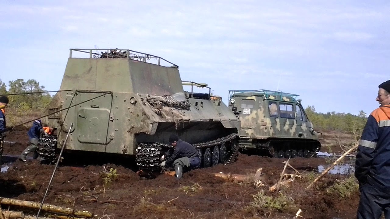 Как мы ,на Лёвке МТЛБ выдирали.