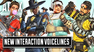 *NEW* Rampart Seer Mirage and Vantage Interaction Voicelines - Apex Legends Beast Of Prey