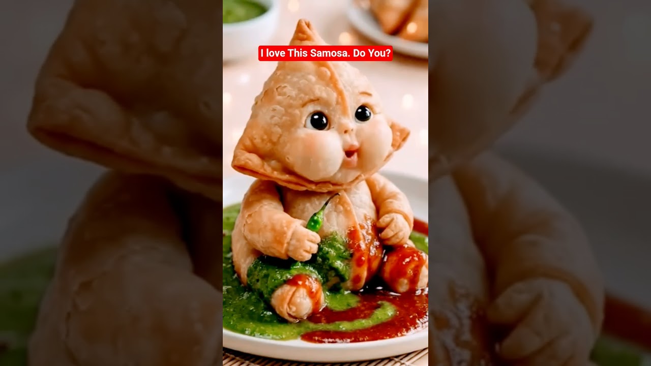 SAMOSA-CEPTION! 🥟👶 Wait for the Crunch... 🤯