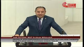 MHP KIRIKKALE MİLLETVEKİLİ HALİL ÖZTÜRK MECLİS KONUŞMASI--4 ARALIK 2018