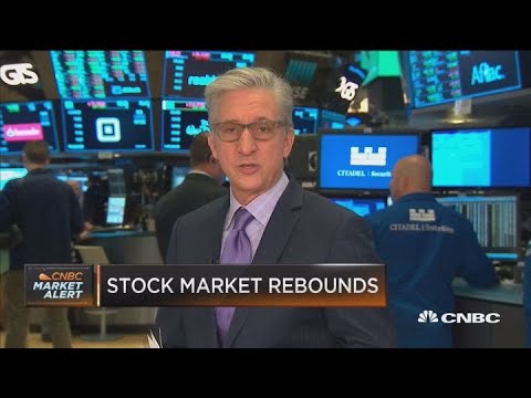 Triple-digit gain for the Dow as it recovers from previous volatility
