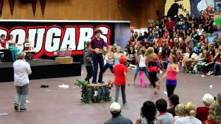 Freshman LipSync at Homecoming Rally 2010