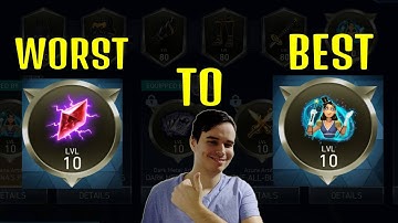 Ranking All Free Solo Raid Artifacts From Worst To Best Injustice 2 Mobile