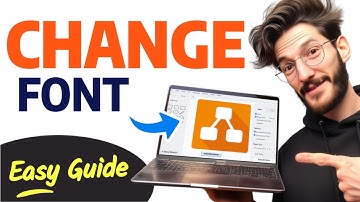 How to CHANGE FONT in draw.io (Step by Step) 2025
