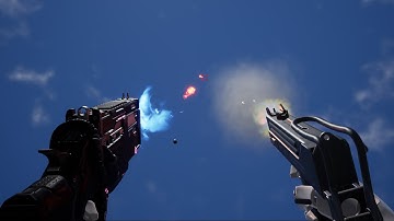 Dual Wield any weapon - Preview - Procedural FPS Character tutorial - CurvePlayer - Unreal Engine