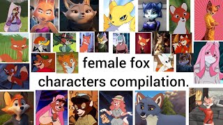 Female fox character list Female fox character list