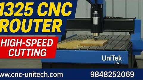 1325 CNC Router – High-Speed Cutting Demo | UniTek CNC Technology | Industrial Wood Cutting Machine