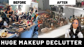 Makeup Declutter 2021 | Declutter With Me!