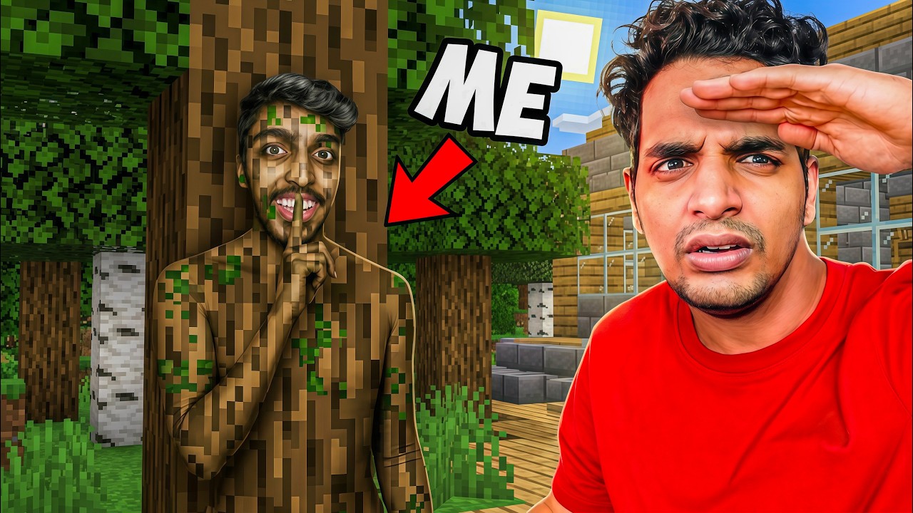 Extreme Camouflage Hide and Seek in MINECRAFT !