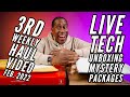 3rd Weekly Haul Video Feb. 2022 Live Tech Unboxing TodayIFeelLike TIFL