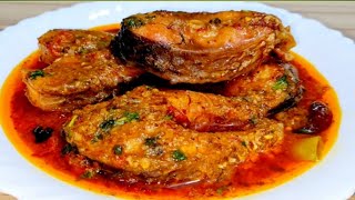 Masala Fish Curry Recipe How To Make Fish Curry By Maria Ansari Village Food