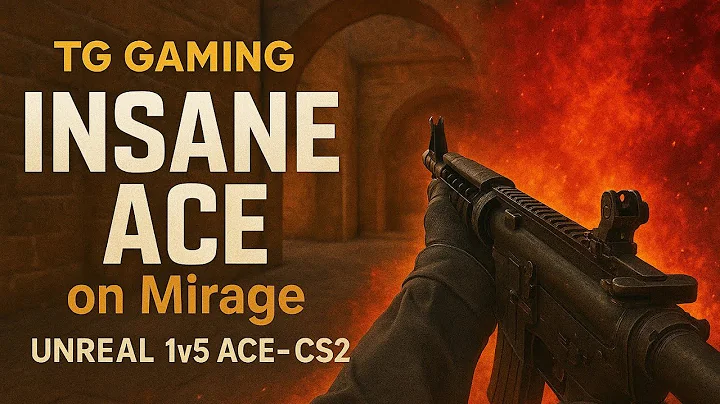 INSANE 1v5 ACE on Mirage 😱 | [THE] GREAT | TG GAMING | Unreal CS2 Moment 🔥