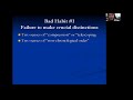 Middle of video