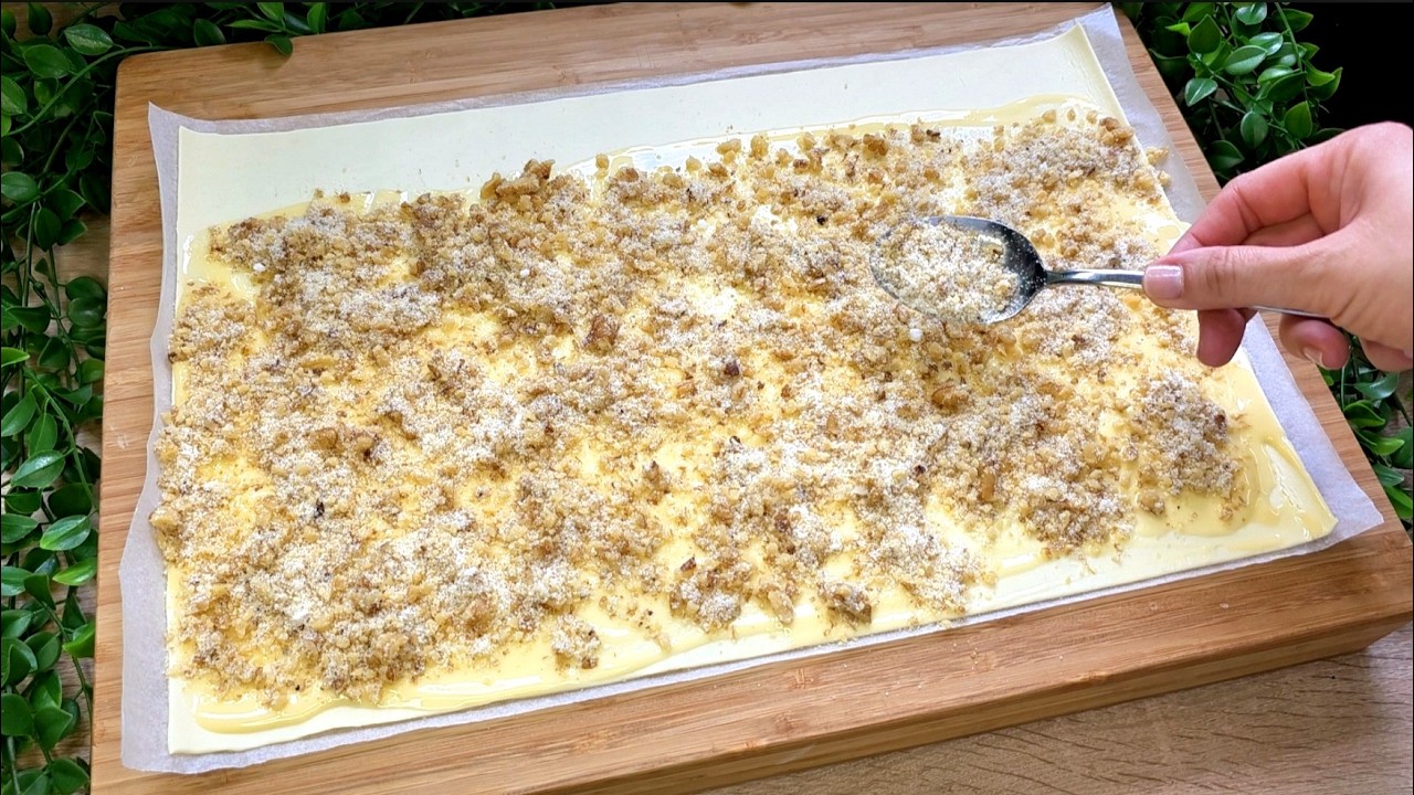 У тебя есть слоеное тесто? Хрустящий слоеный снек по-новому для любого случая