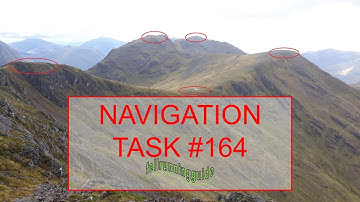 Navigation Task 164 #mapreading #scotland