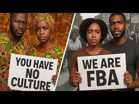 AFRICAN EXPOSE THEIR OWN PEOPLE FOR ANTI-BLACK RACISM SAYING FBA AMERICANS HAVE NO CULTURE