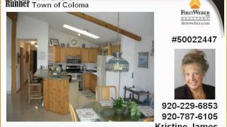 Town of Coloma WI Real Estate for Sale 2 Bedrooms