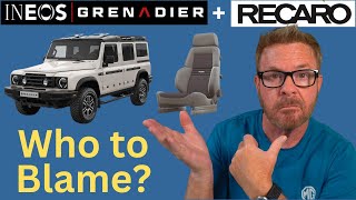 Recaro's Role in the INEOS Grenadier Production Shutdown - What's Really Happening?
