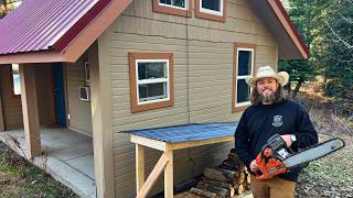 1 Year of Working on Off-Grid Cabin like the Outdoor Boys!!