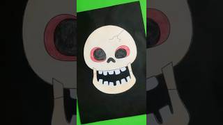 Build a skull craft free printable #skull #halloween #halloweencrafts