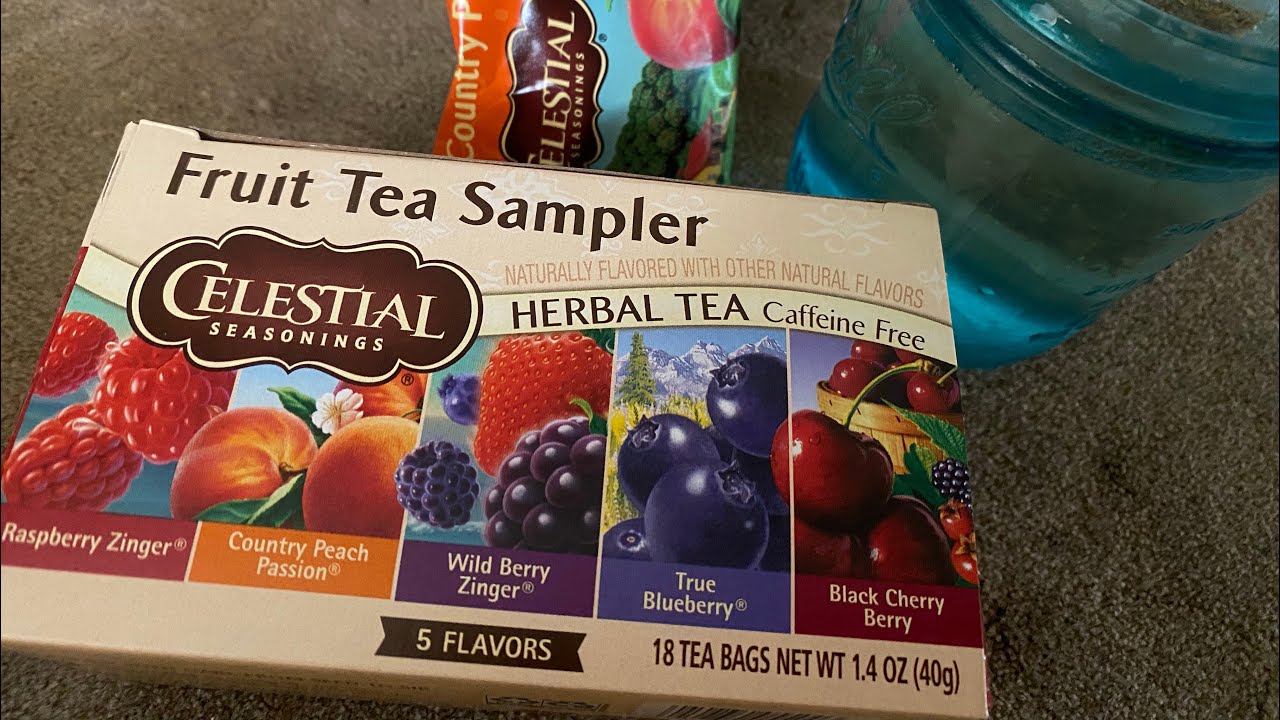 Honest Review Celestial Tea Fruit Sampler Variety