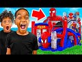 SURPRISING DJ &amp; KYRIE WITH A GIANT BOUNCY HOUSE | The Prince Family Clubhouse