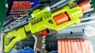 Automatic Fake Nerf Gun Unboxing! Soft Bullet Colorful Toy Gun screenshot 1