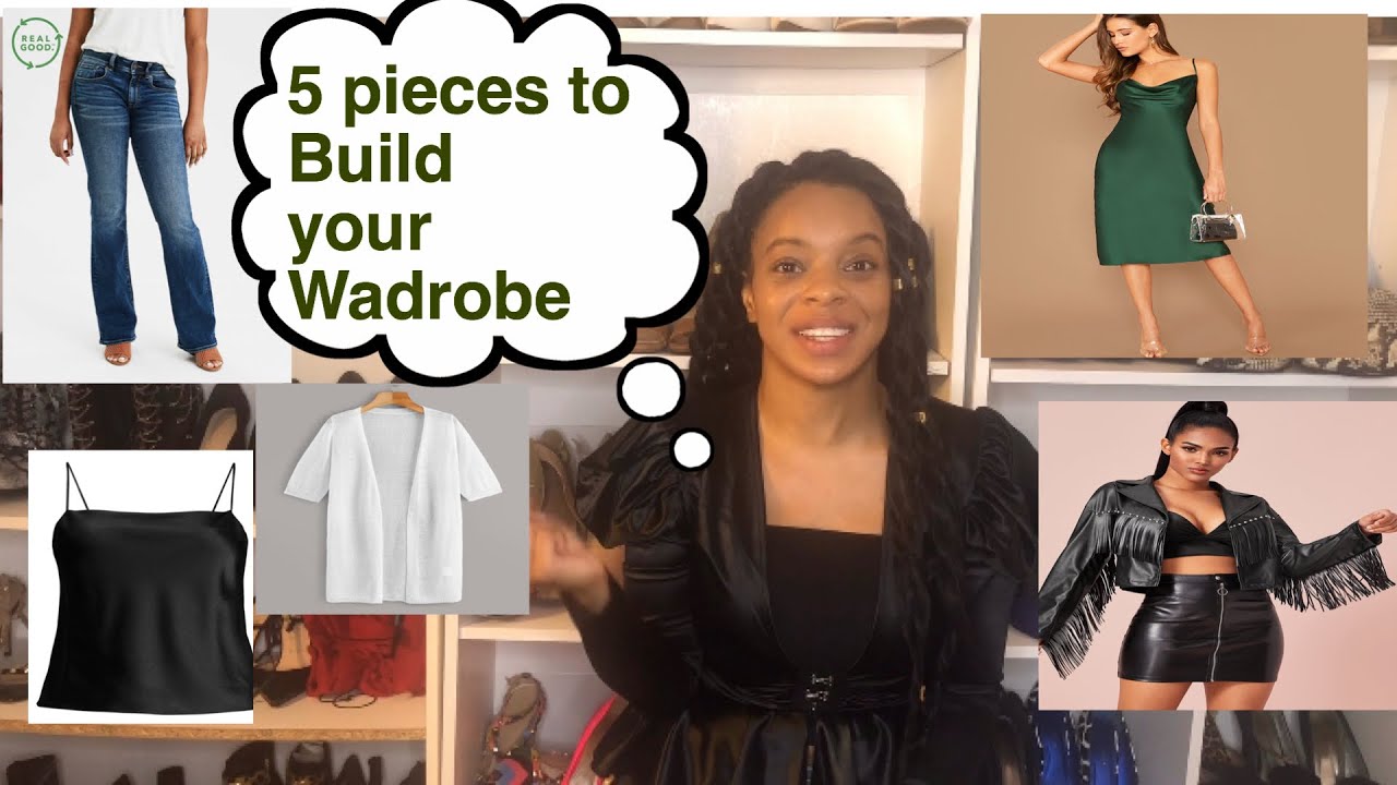 5 pieces to build your wardrobe - YouTube