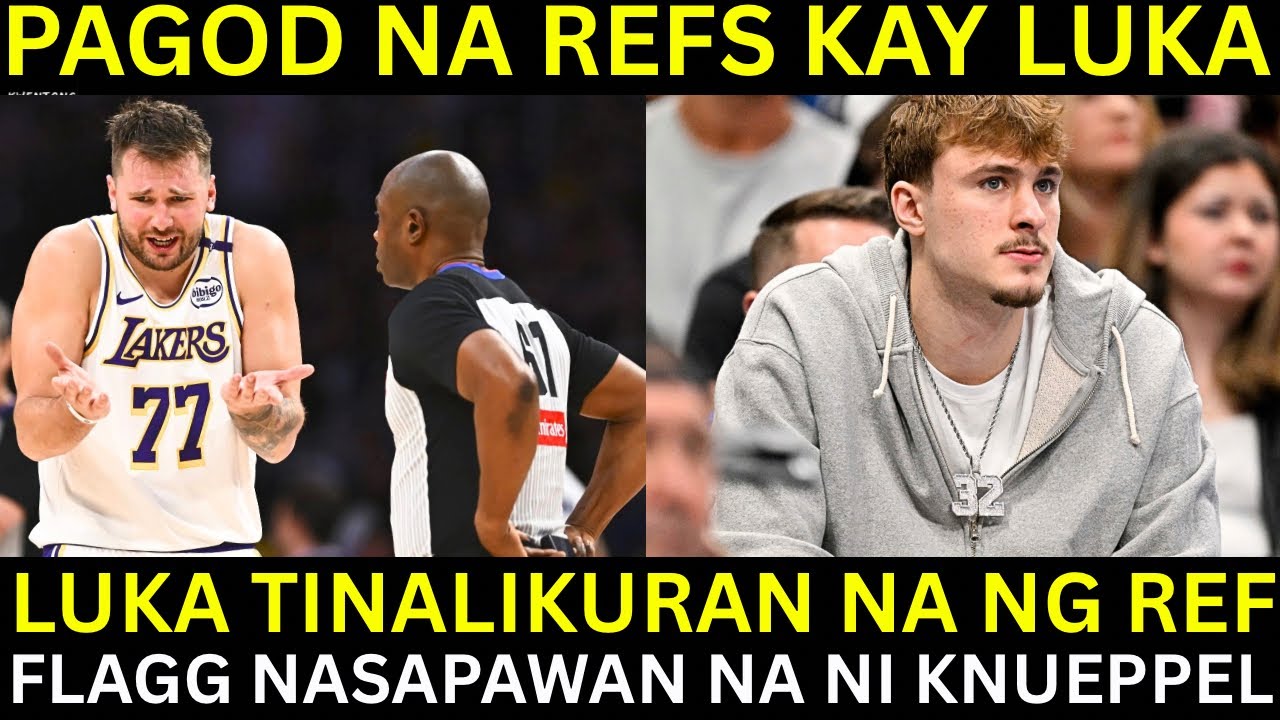 Refs PAGOD na sa KAKAREKLAMO ni Luka | Flagg Sinapawan na ni Knueppel Rookie Ladder
