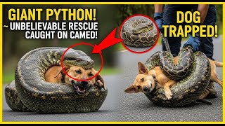 Celebrity GIANT PYTHON ATTACKS DOG! 🐍 UNBELIEVABLE RESCUE CAUGHT ON CAMERA! Profile