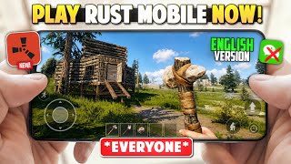 🔥 Rust Mobile English Beta is Finally HERE! Everyone Can Play Rust Mobile on Android & iOS screenshot 1