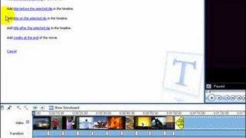 How to use Windows Movie Maker 101 Part 1