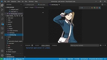 Elena 1 - Flutter Games - Spin and Scale Sprites with Flame