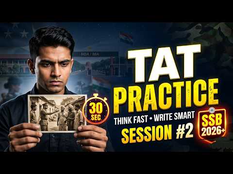 SSB TAT Mock Test (Full) #2 | Practice Like Real TAT | With Timer