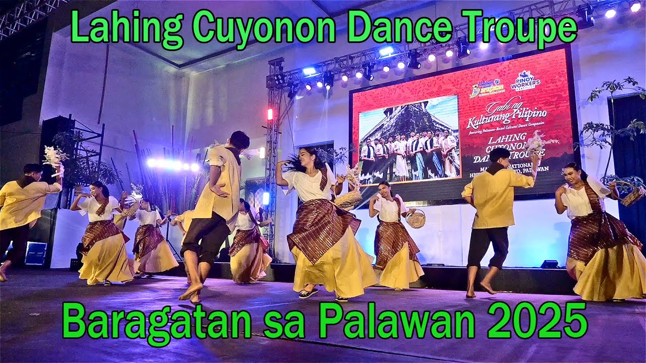 Lahing Cuyonon Dance Troupe, Manamoc National High School, Cuyo, Palawan #baragatanfestival2025