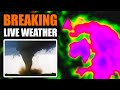 LIVE! Extreme Tornado Outbreak Coverage, Deep South Multi-Day Event, Live Weather Channel