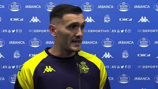 Rueda de prensa de Lucas Pérez. 16.03.2024