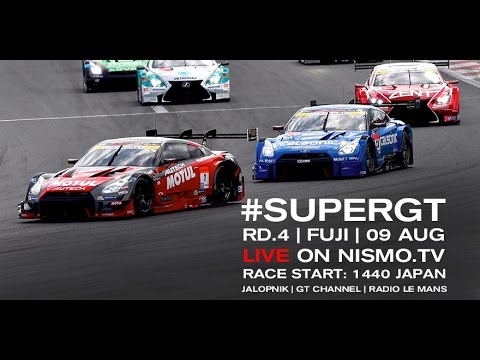 FULL RACE (ENG): SUPER GT 2015 ROUND 4 (FUJI) English Commentary - RACE STARTS 42:06