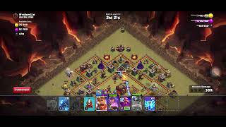 🔥 League War Base Destroyed! 100% Attack