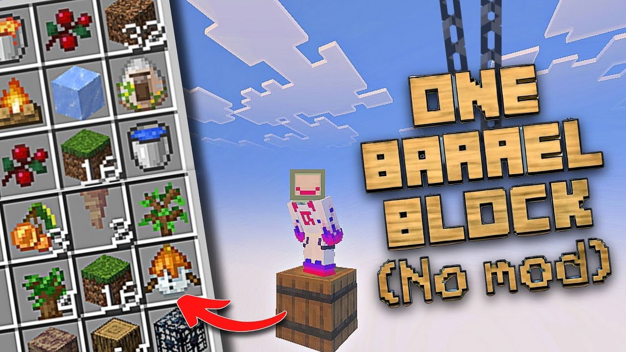 One Barrel Block (No Mod) - YouTube