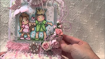 Magnolia Tilda Easel Card & La La Land Baby Criss Cross Card