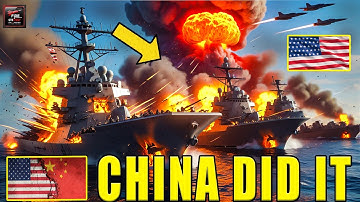 China Challenges the U.S. Navy with 43 Missiles —Then This Happened... | US Navy