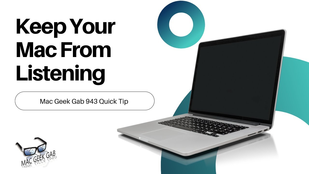 How To Keep Your Mac From Listening To You - YouTube