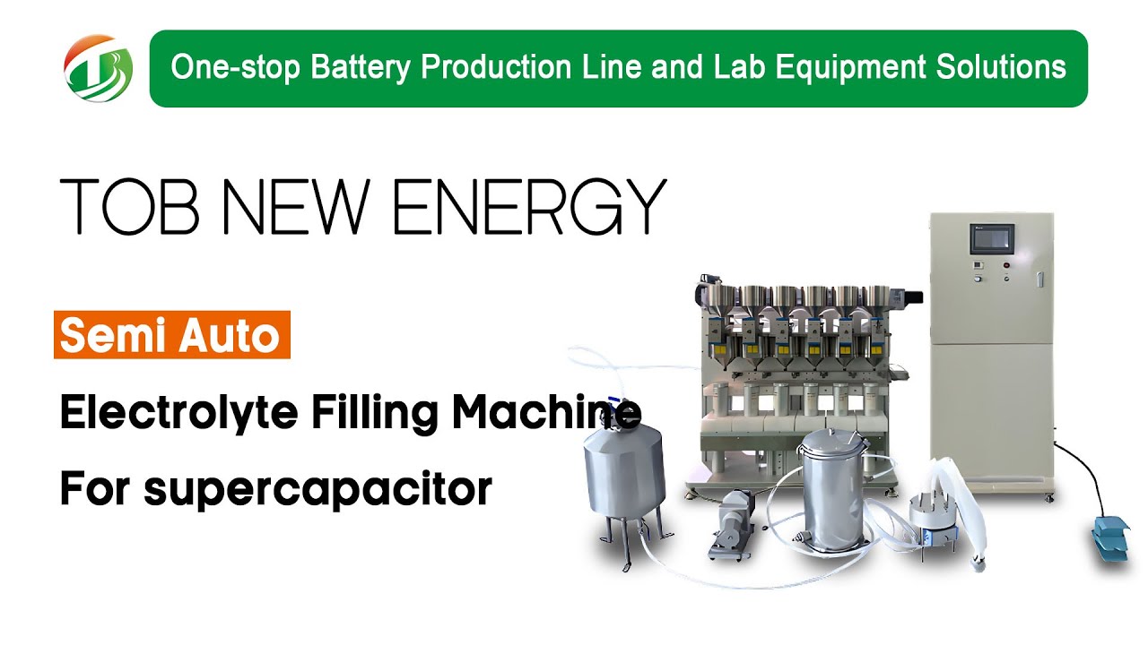 Electrolyte Filling Machine for Supercapacitor Manufacturing YouTube